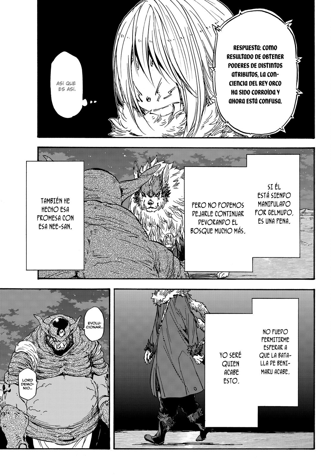 Aquella vez que me convertí en Slime Capitulo 23: La Estrella es el Hambre página 18
