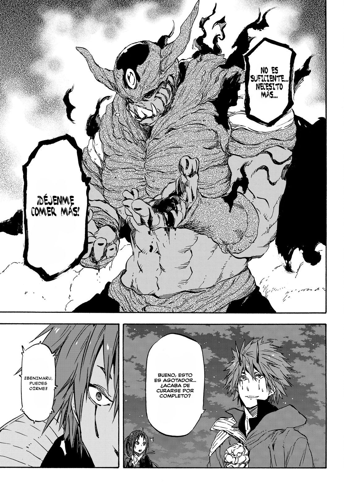 Aquella vez que me convertí en Slime Capitulo 24: El aspecto de un Señor Demonio página 19