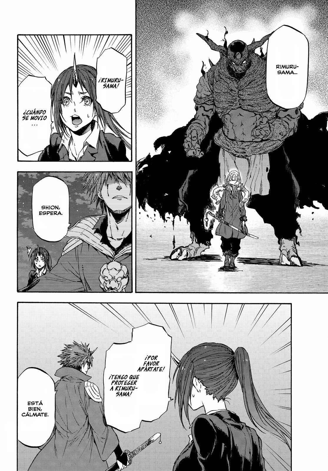 Aquella vez que me convertí en Slime Capitulo 24: El aspecto de un Señor Demonio página 20