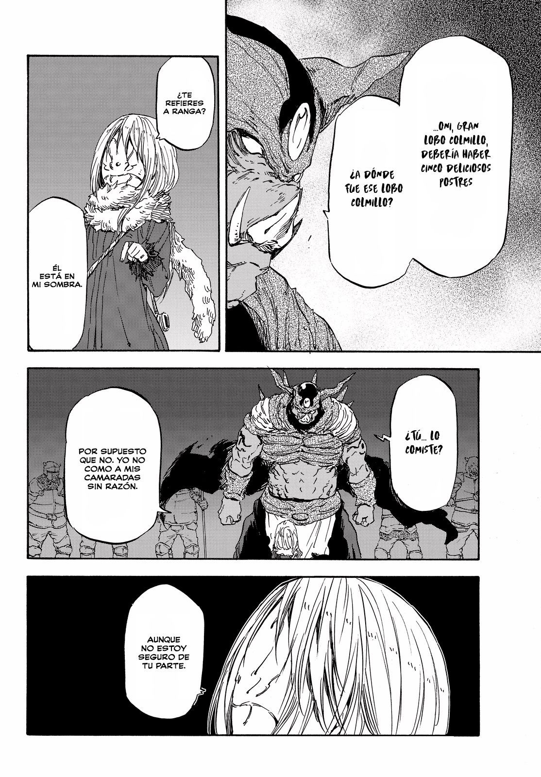 Aquella vez que me convertí en Slime Capitulo 24: El aspecto de un Señor Demonio página 22