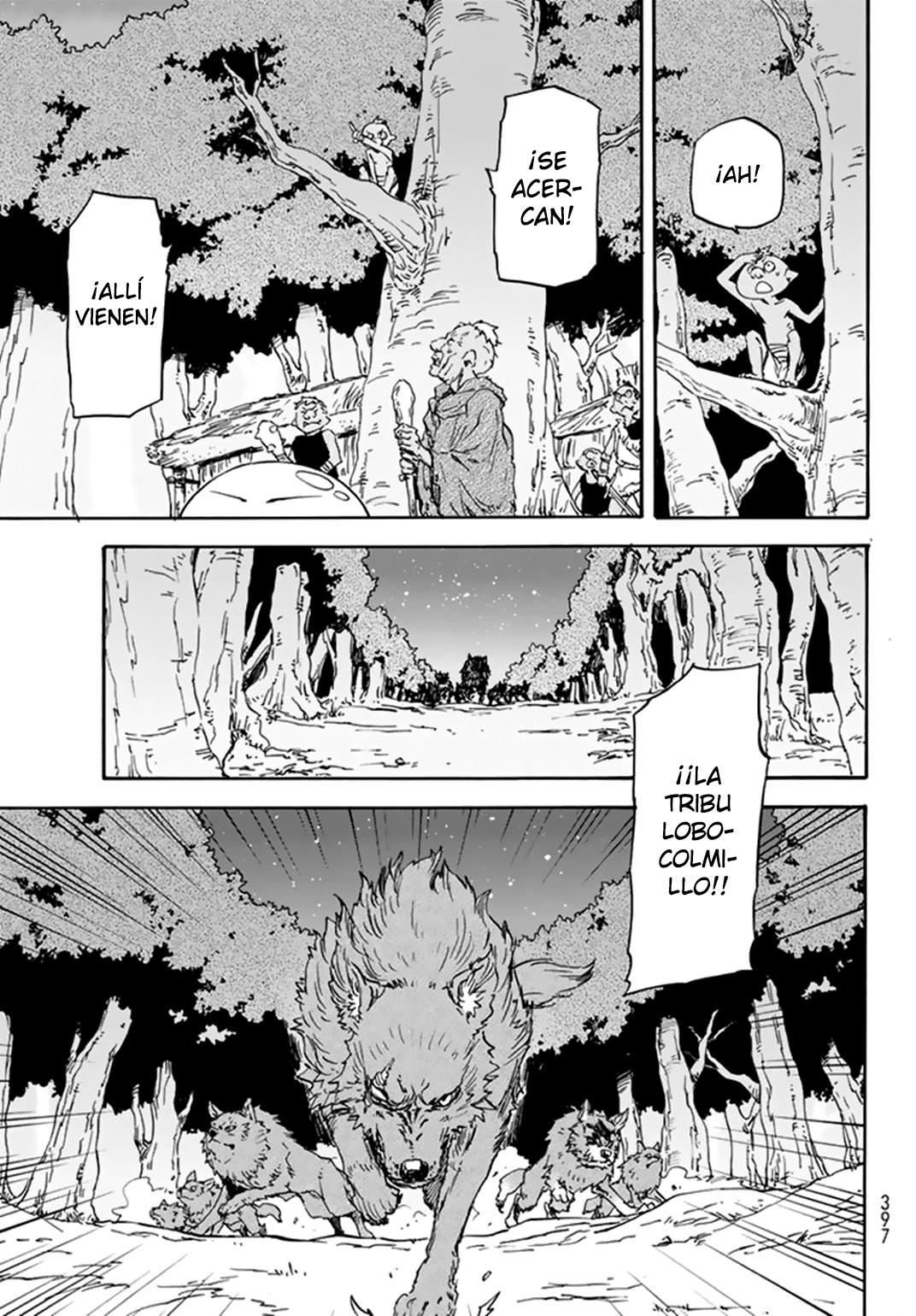 Aquella vez que me convertí en Slime Capitulo 3: Slime contra tribu lobo colmillo página 10