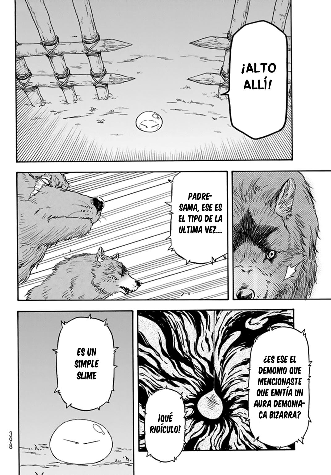 Aquella vez que me convertí en Slime Capitulo 3: Slime contra tribu lobo colmillo página 11