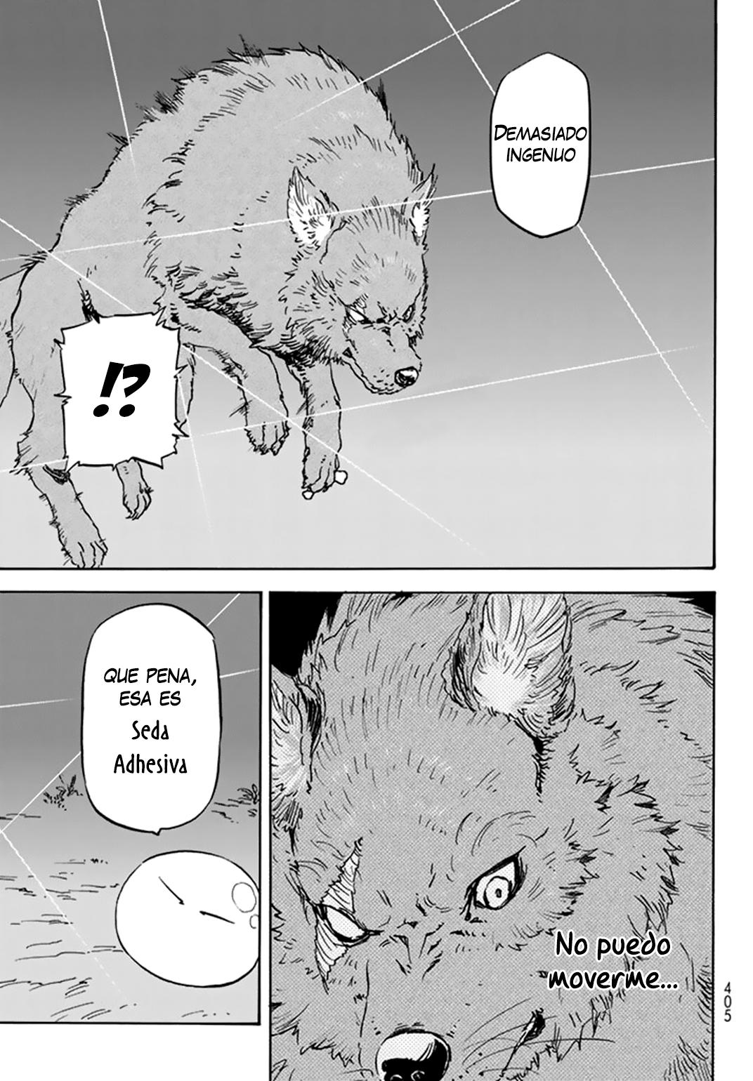 Aquella vez que me convertí en Slime Capitulo 3: Slime contra tribu lobo colmillo página 18