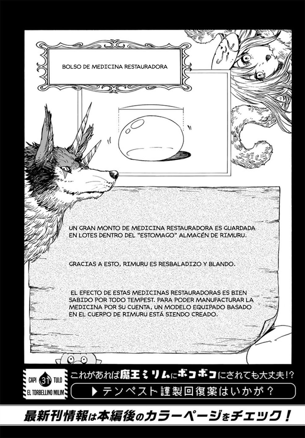 Aquella vez que me convertí en Slime Capitulo 31: El torbellino Milim página 3
