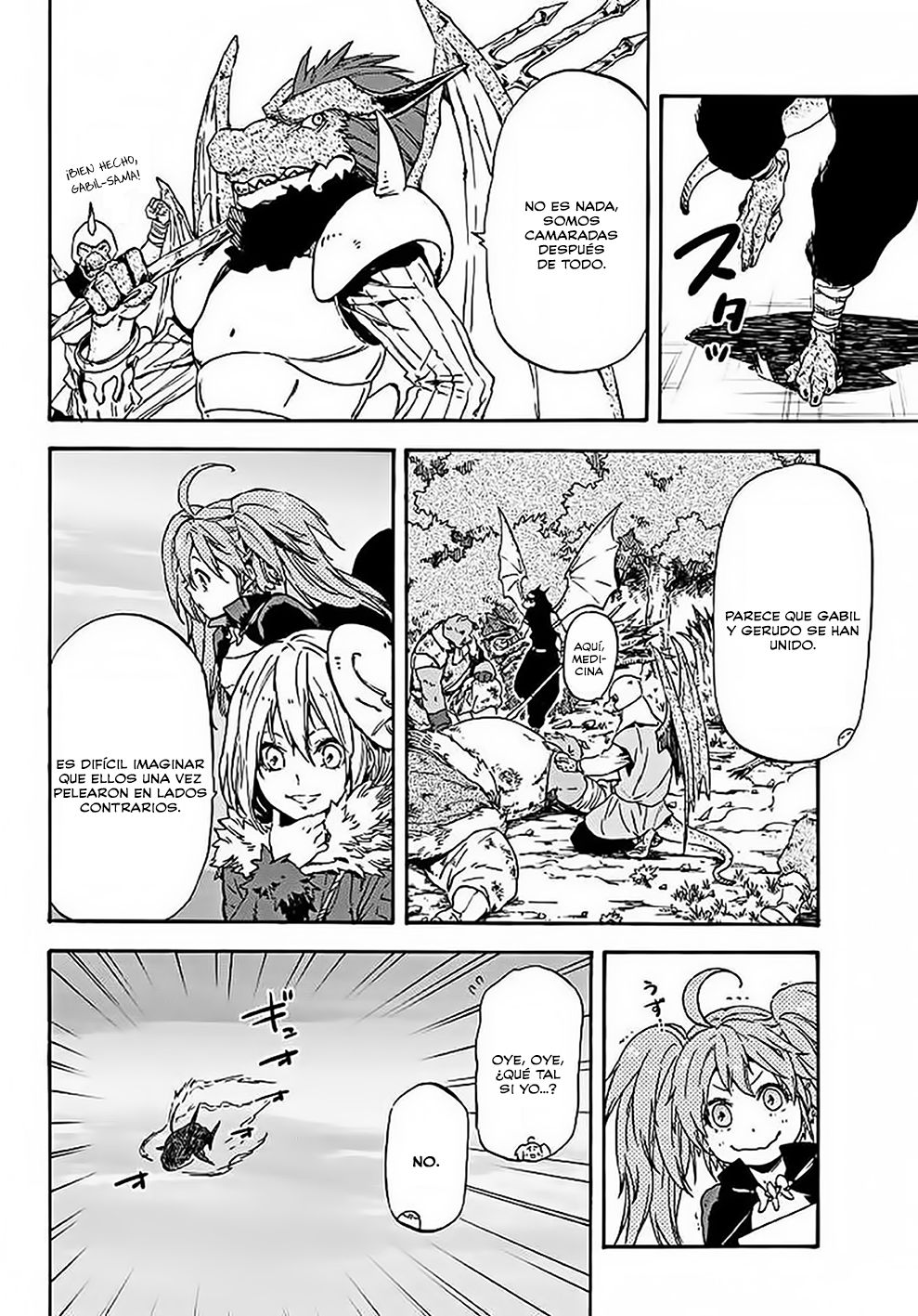 Aquella vez que me convertí en Slime Capitulo 38: Tirano de la Destrucción. página 16