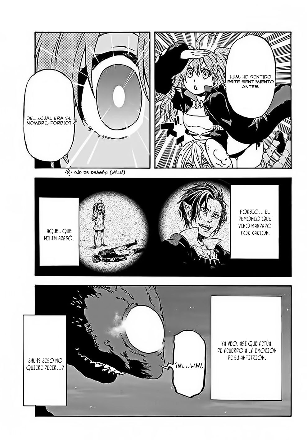 Aquella vez que me convertí en Slime Capitulo 38: Tirano de la Destrucción. página 38