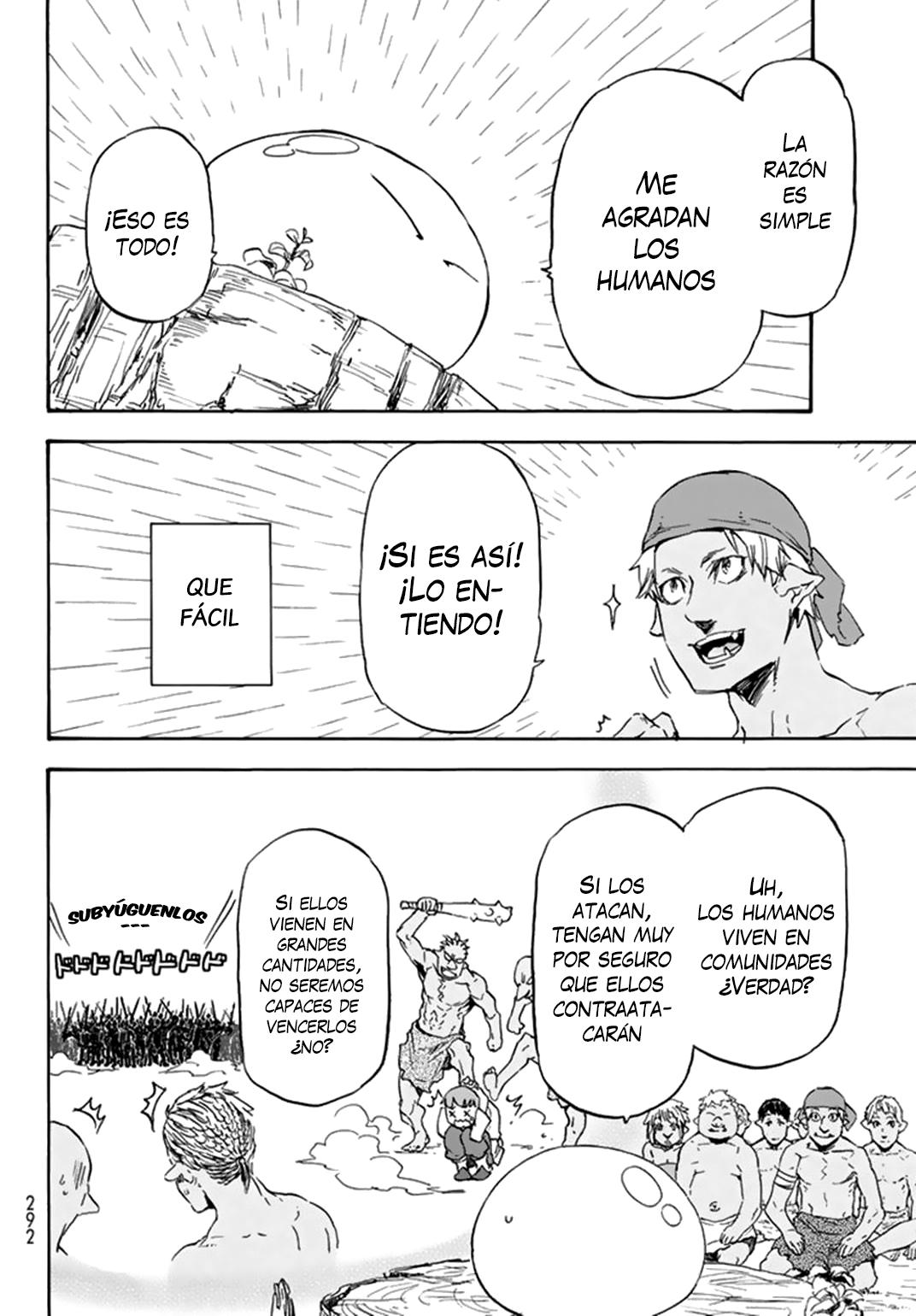 Aquella vez que me convertí en Slime Capitulo 4: Destino al Reino Enano página 11
