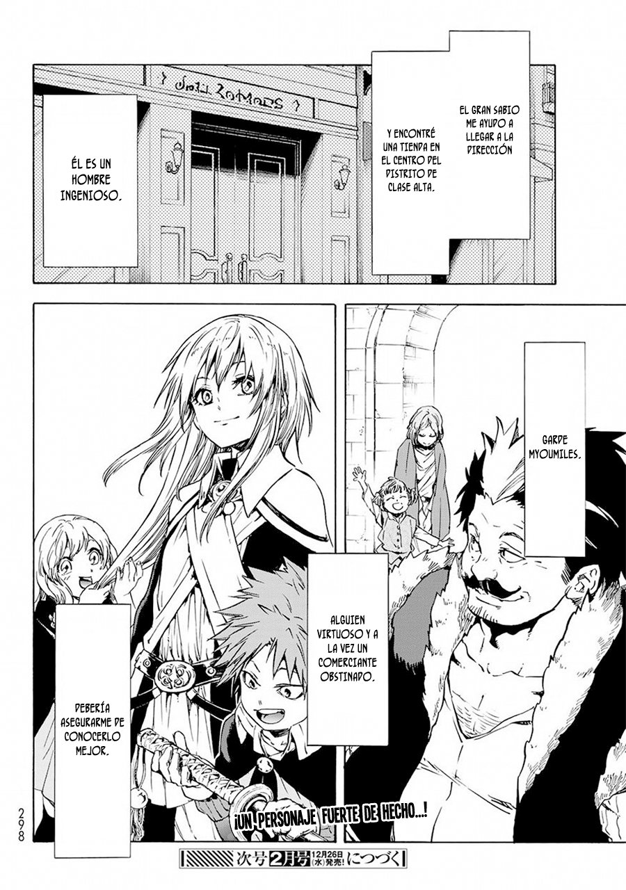 Aquella vez que me convertí en Slime Capitulo 49: El comerciante Gard Mjöllmile página 21