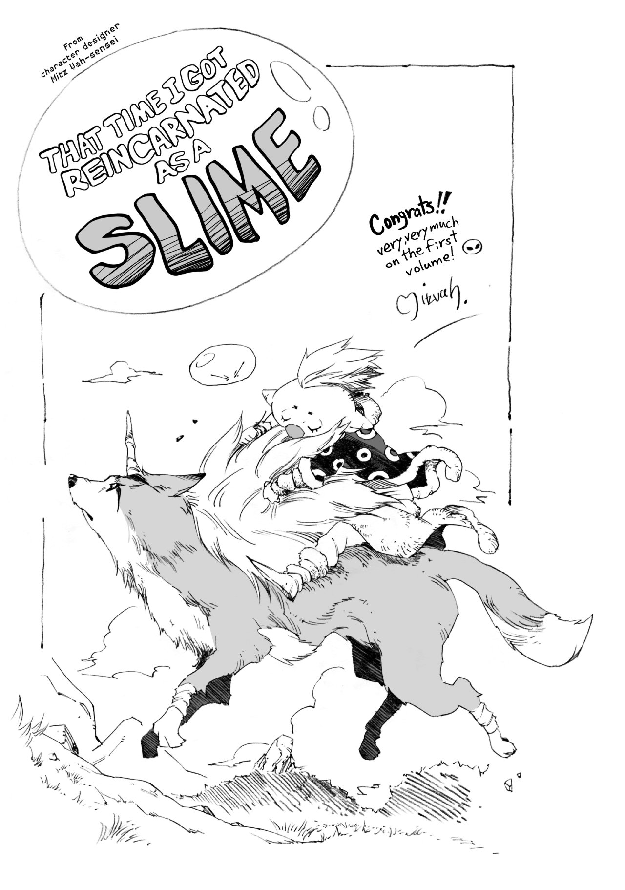 Aquella vez que me convertí en Slime Capitulo 6.5: Extras del Volumen 1 página 3
