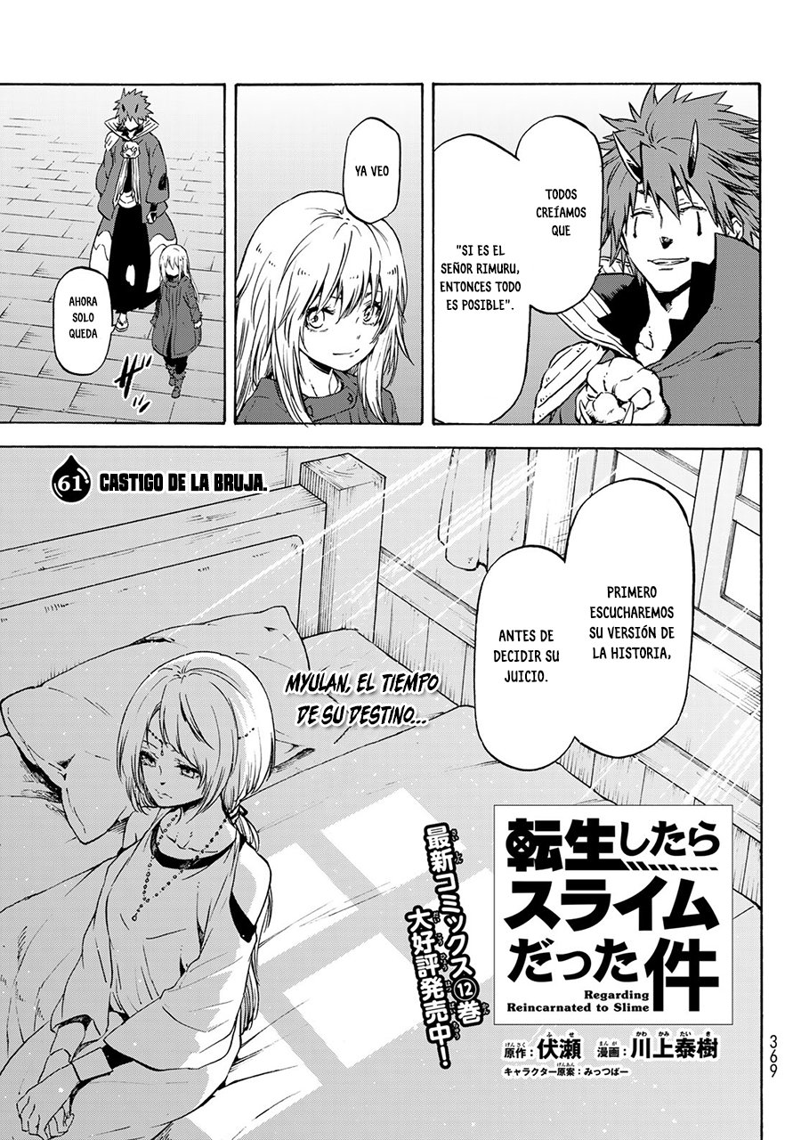 Aquella vez que me convertí en Slime Capitulo 61: Castigo de la bruja página 6