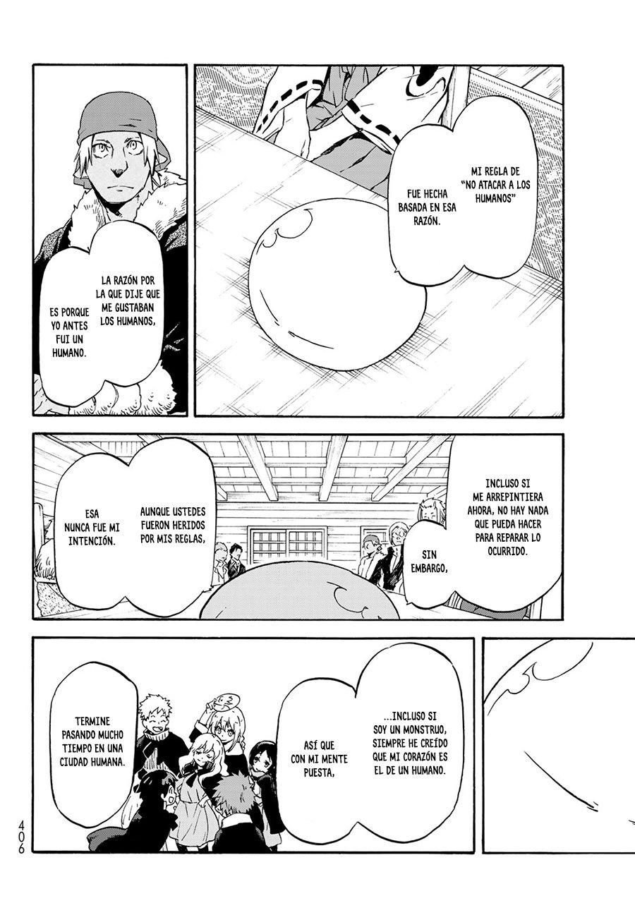 Aquella vez que me convertí en Slime Capitulo 62: Ser un monstruo o humano página 11