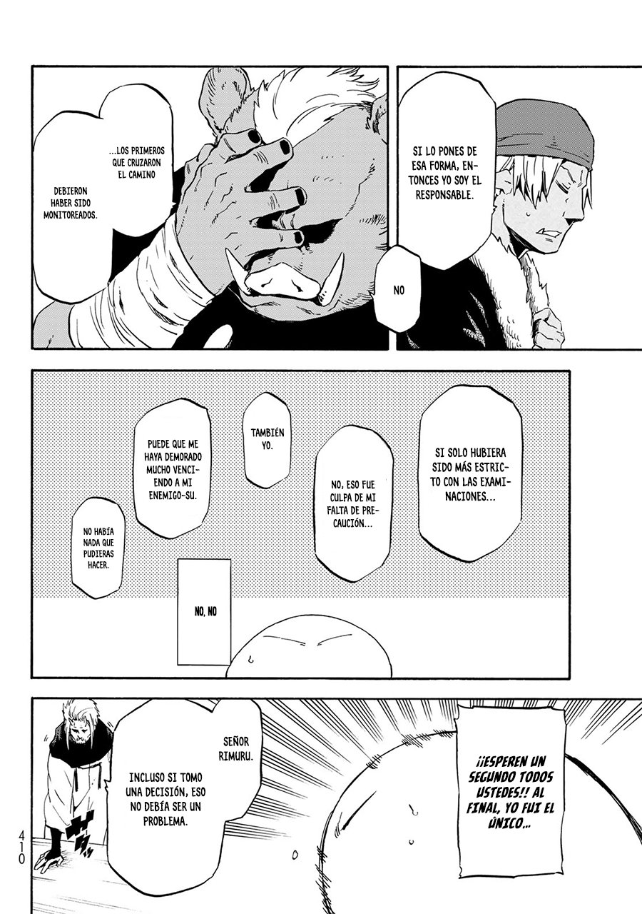 Aquella vez que me convertí en Slime Capitulo 62: Ser un monstruo o humano página 15