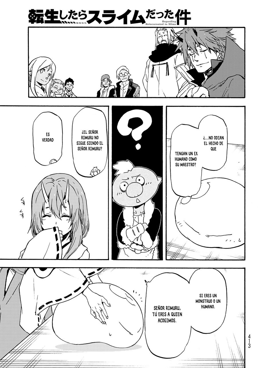 Aquella vez que me convertí en Slime Capitulo 62: Ser un monstruo o humano página 18