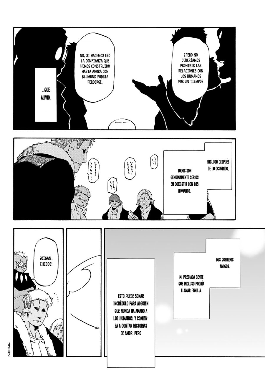 Aquella vez que me convertí en Slime Capitulo 62: Ser un monstruo o humano página 7