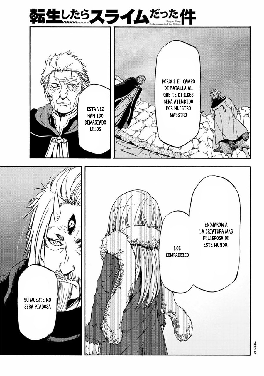 Aquella vez que me convertí en Slime Capitulo 65: Megido (La Ira de Dios ) página 16
