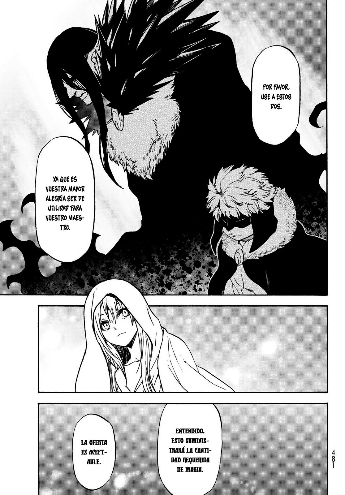 Aquella vez que me convertí en Slime Capitulo 68: Nacimiento de un rey demonio página 38
