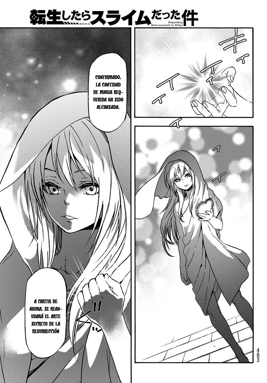Aquella vez que me convertí en Slime Capitulo 68: Nacimiento de un rey demonio página 40