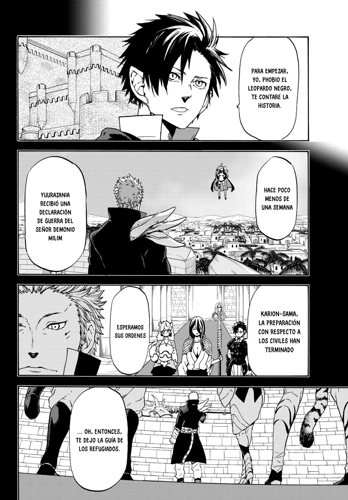 Aquella vez que me convertí en Slime Capitulo 70: Yuurazania, día de su destrucción página 3