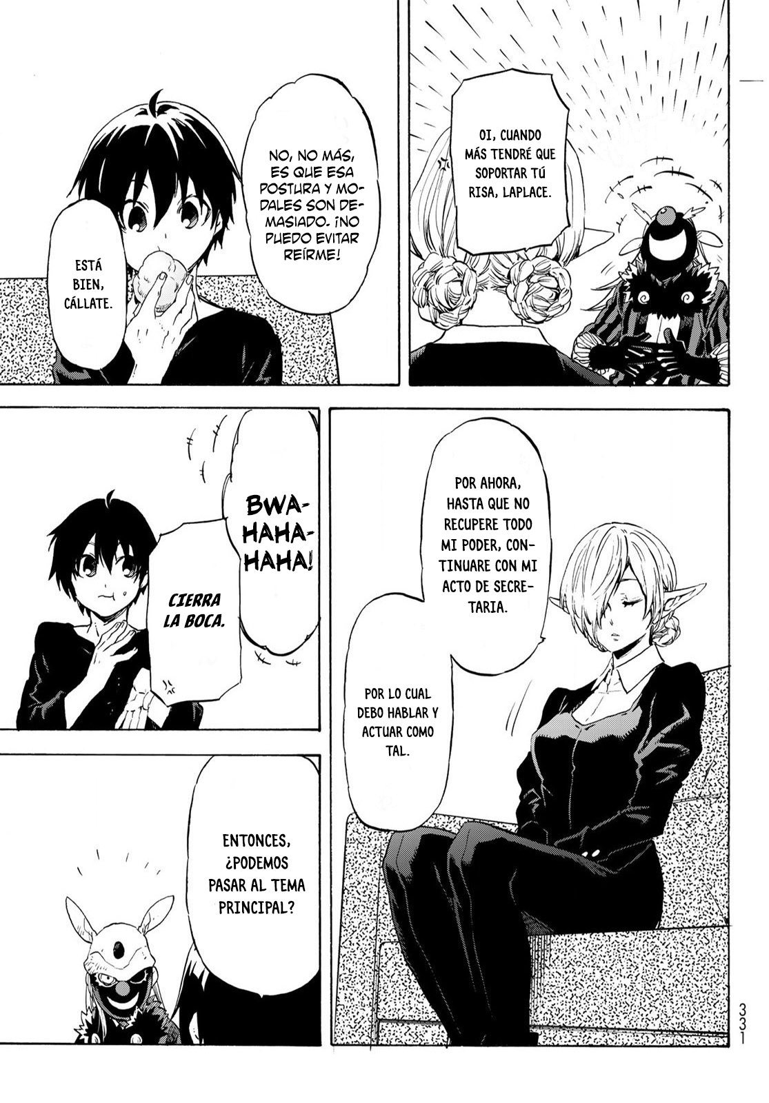Aquella vez que me convertí en Slime Capitulo 73: El Esquema de los Majins página 18