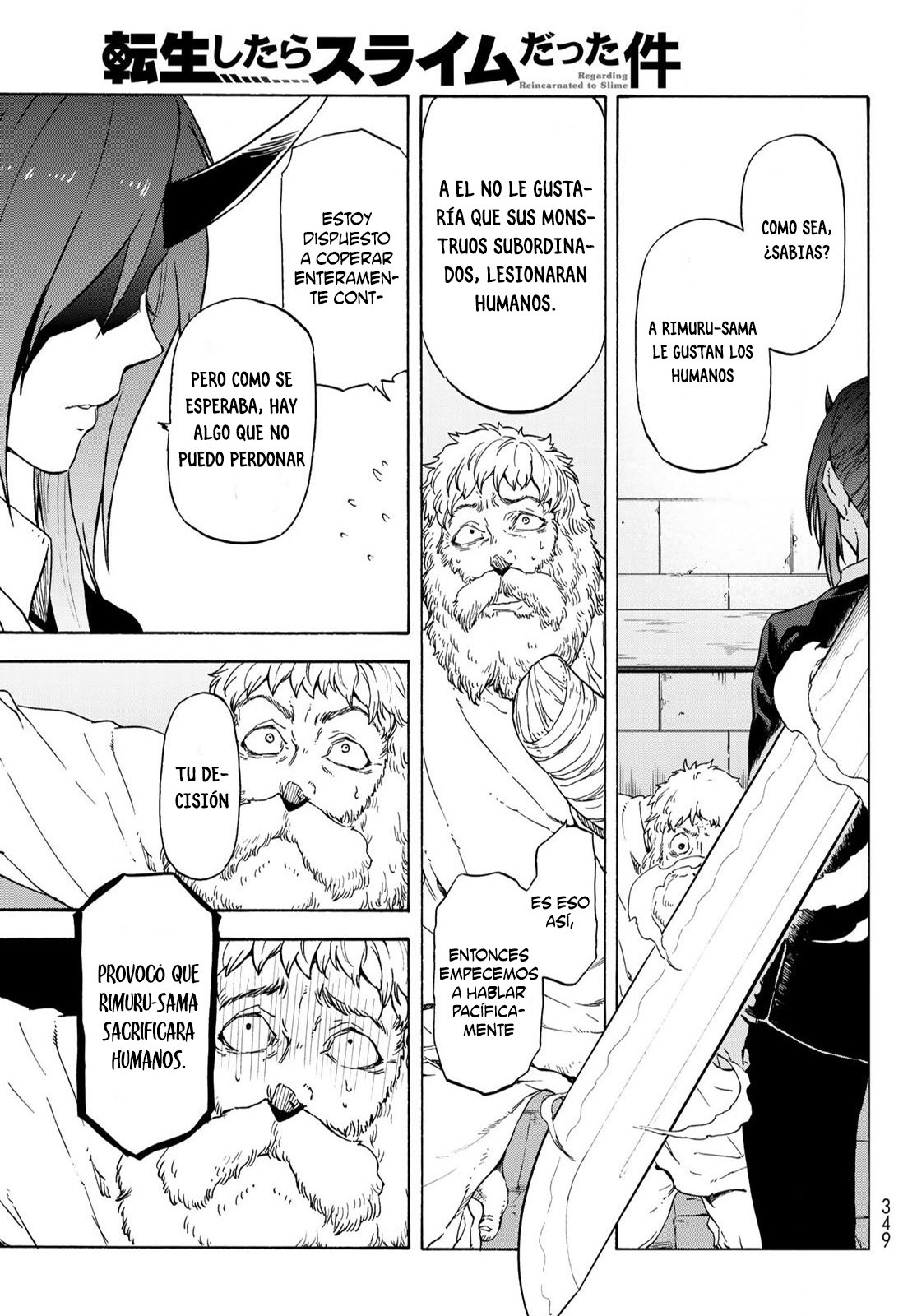 Aquella vez que me convertí en Slime Capitulo 73: El Esquema de los Majins página 36