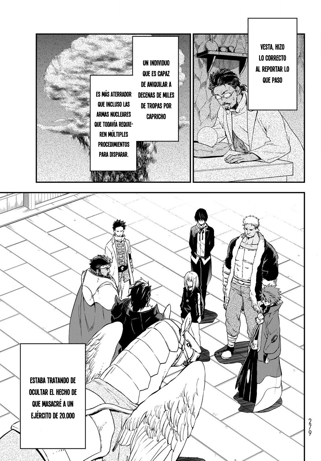Aquella vez que me convertí en Slime Capitulo 74: Primera Cumbre entre Monstruos y Hombres página 12