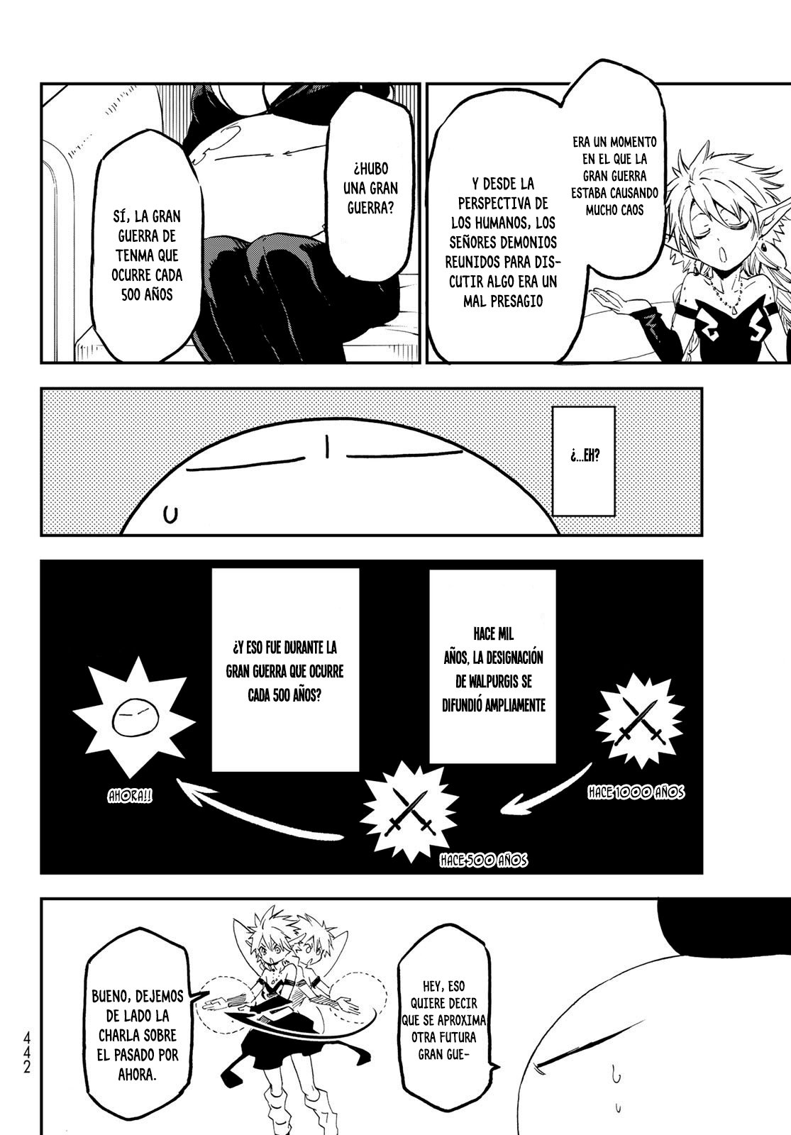 Aquella vez que me convertí en Slime Capitulo 76: Señores Demonios y Dragones Verdaderos página 5