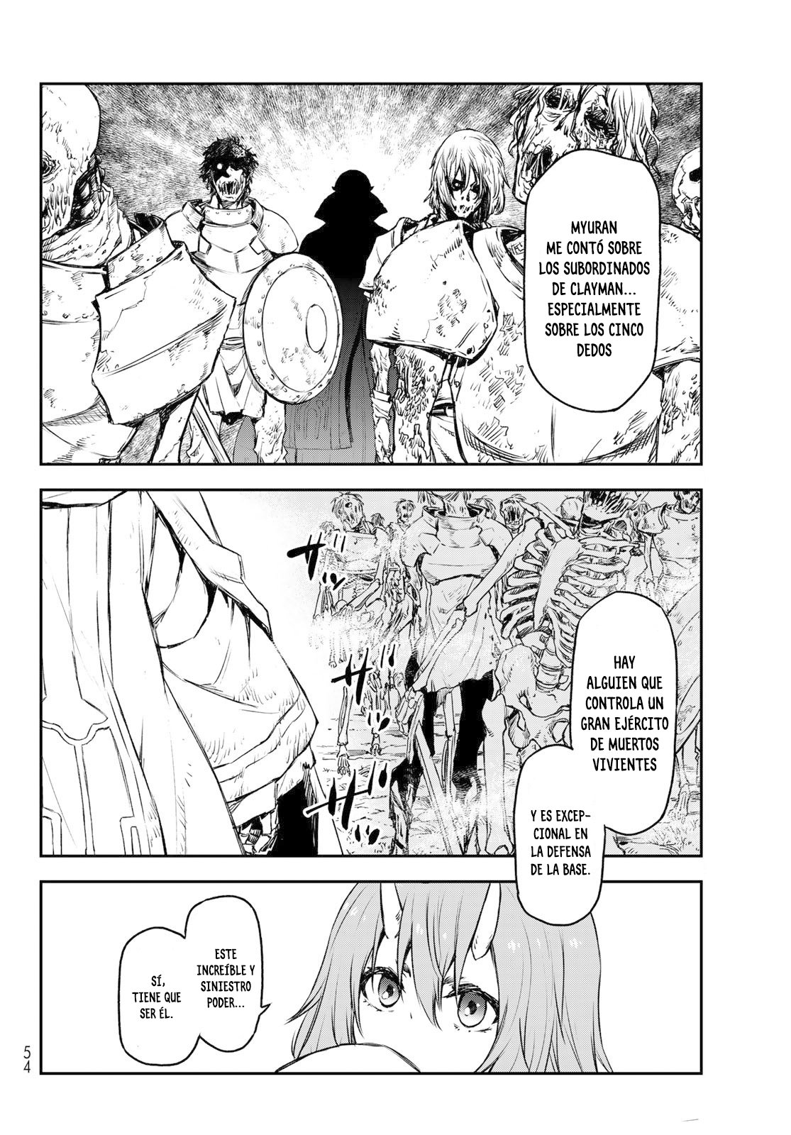 Aquella vez que me convertí en Slime Capitulo 81: El Rey Wight página 33