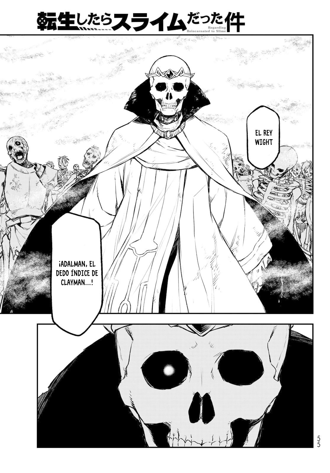 Aquella vez que me convertí en Slime Capitulo 81: El Rey Wight página 34