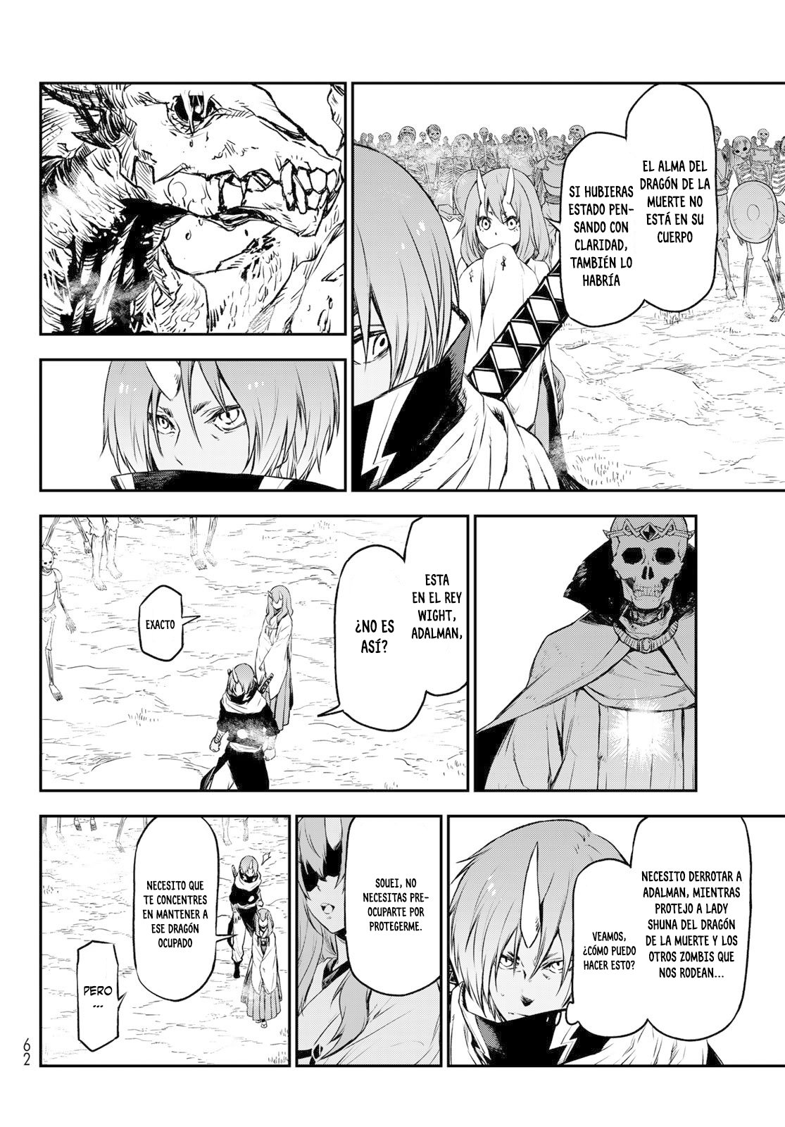 Aquella vez que me convertí en Slime Capitulo 81: El Rey Wight página 41