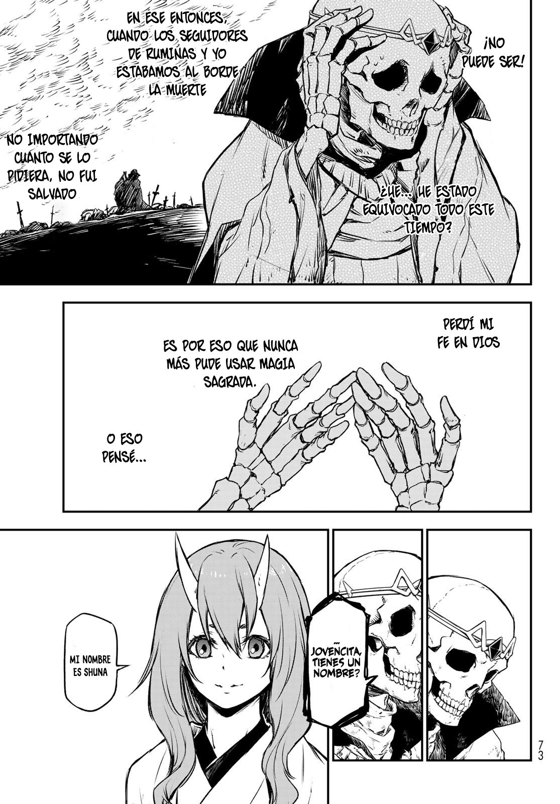 Aquella vez que me convertí en Slime Capitulo 81: El Rey Wight página 51