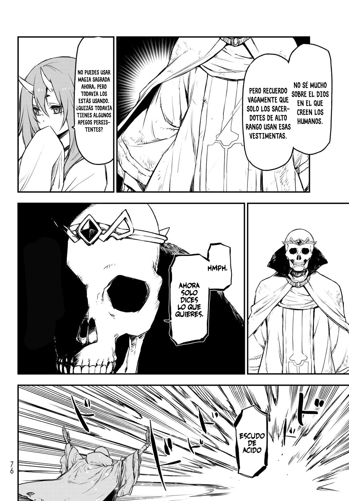Aquella vez que me convertí en Slime Capitulo 81: El Rey Wight página 54