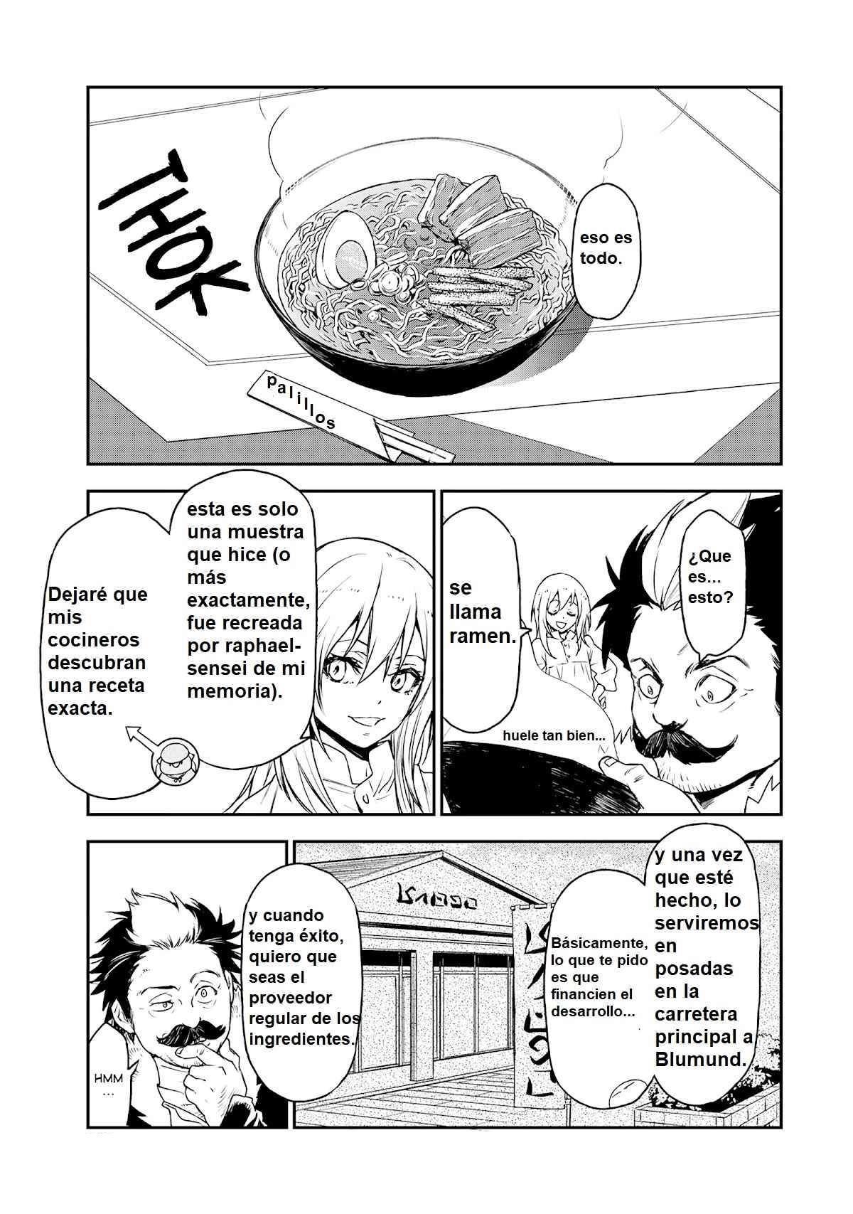 Aquella vez que me convertí en Slime Capitulo 87.5: Bonus Camino Gourmet página 3