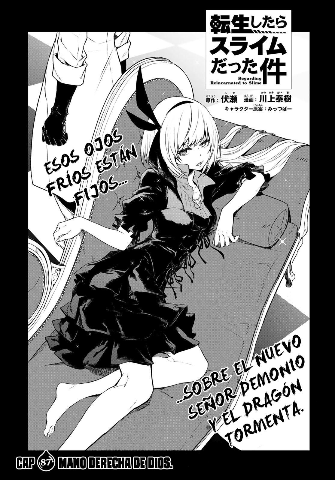 Aquella vez que me convertí en Slime Capitulo 87: Mano Derecha de Dios página 6