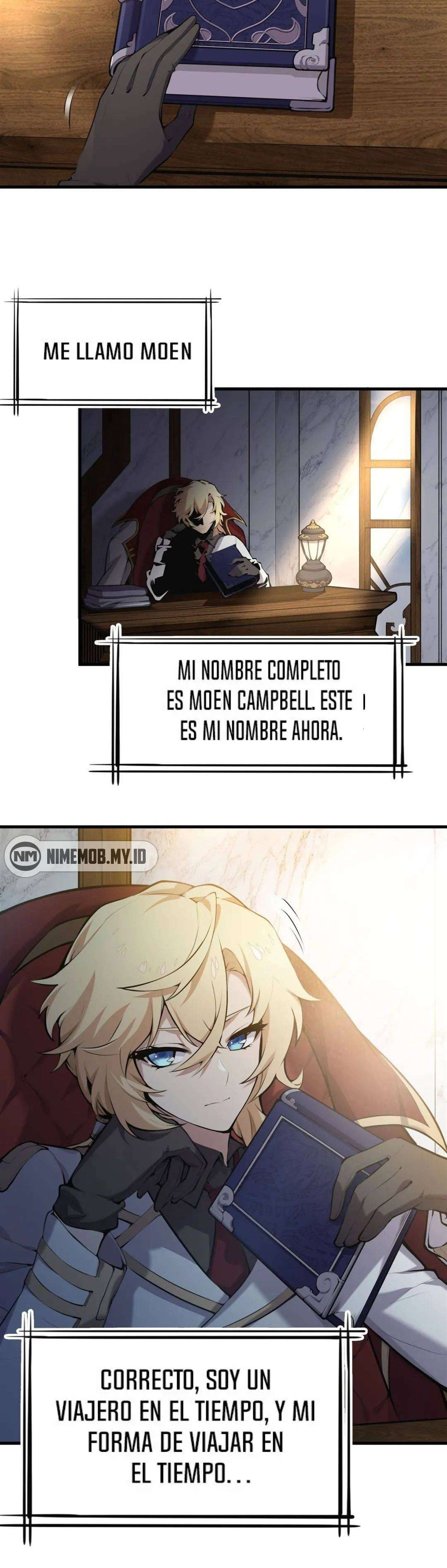 El villano rubio de la novela de la protagonista femenina quiere ser feliz Capitulo 0.1 página 4