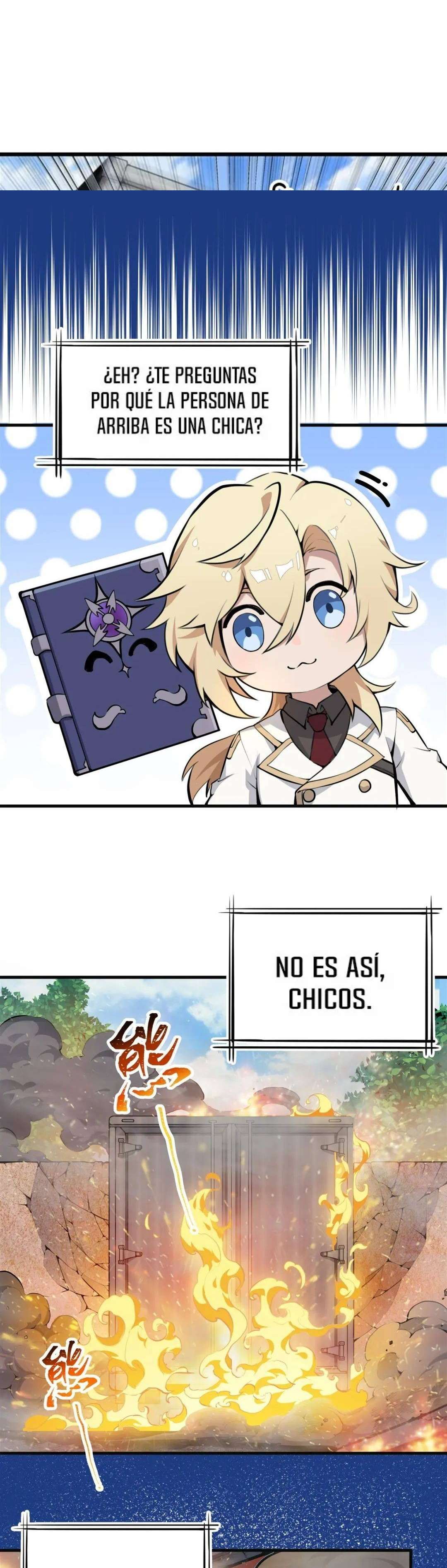 El villano rubio de la novela de la protagonista femenina quiere ser feliz Capitulo 0.1 página 6