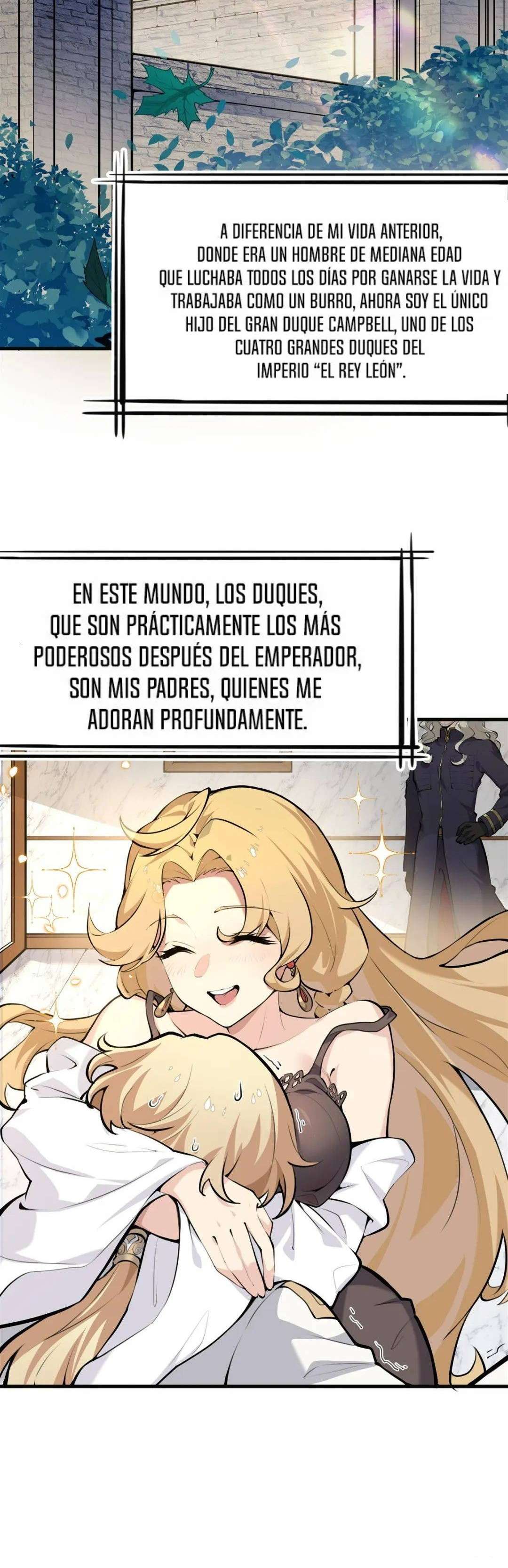 El villano rubio de la novela de la protagonista femenina quiere ser feliz Capitulo 0.1 página 7