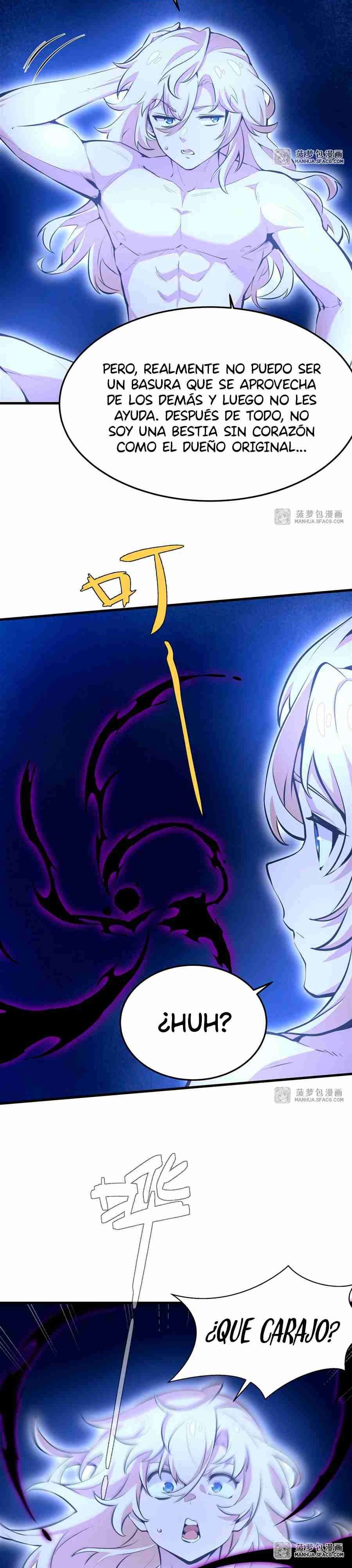 El villano rubio de la novela de la protagonista femenina quiere ser feliz Capitulo 10 página 15