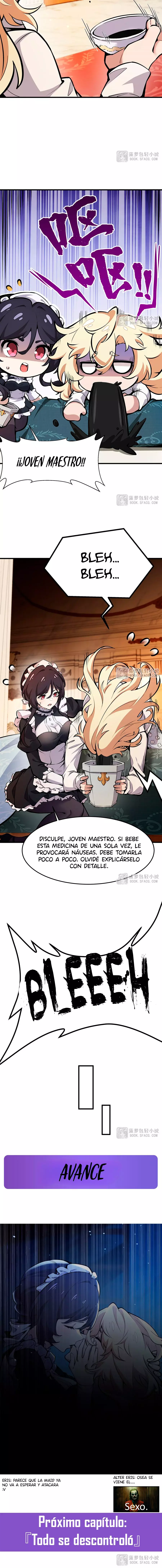 El villano rubio de la novela de la protagonista femenina quiere ser feliz Capitulo 11: Servicio Personalizado página 9