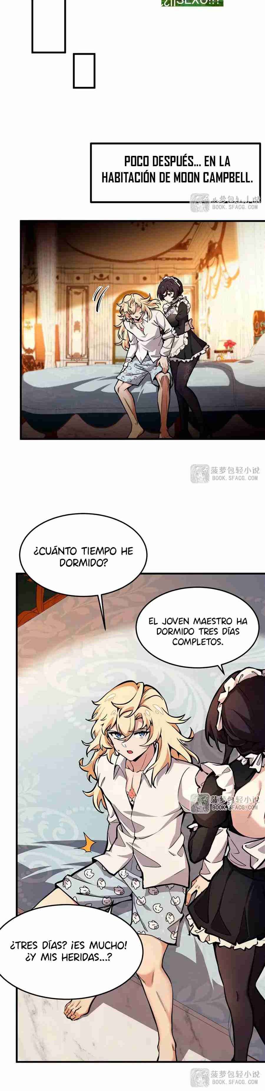 El villano rubio de la novela de la protagonista femenina quiere ser feliz Capitulo 11 página 12