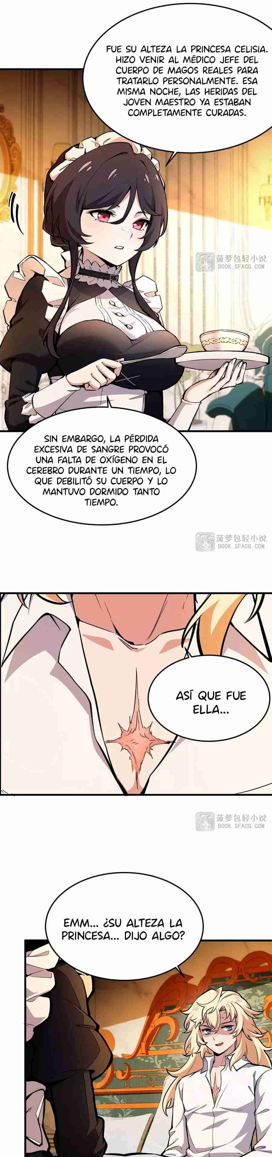 El villano rubio de la novela de la protagonista femenina quiere ser feliz Capitulo 11 página 13