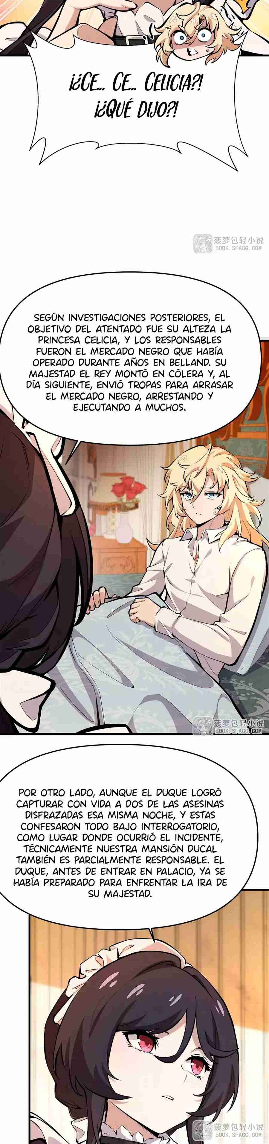 El villano rubio de la novela de la protagonista femenina quiere ser feliz Capitulo 11 página 15