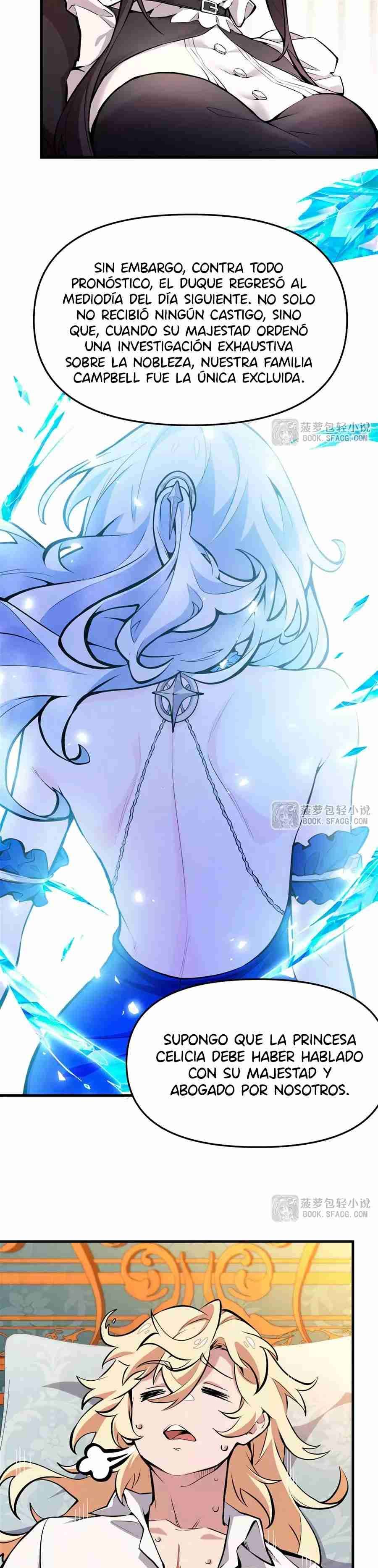 El villano rubio de la novela de la protagonista femenina quiere ser feliz Capitulo 11 página 16