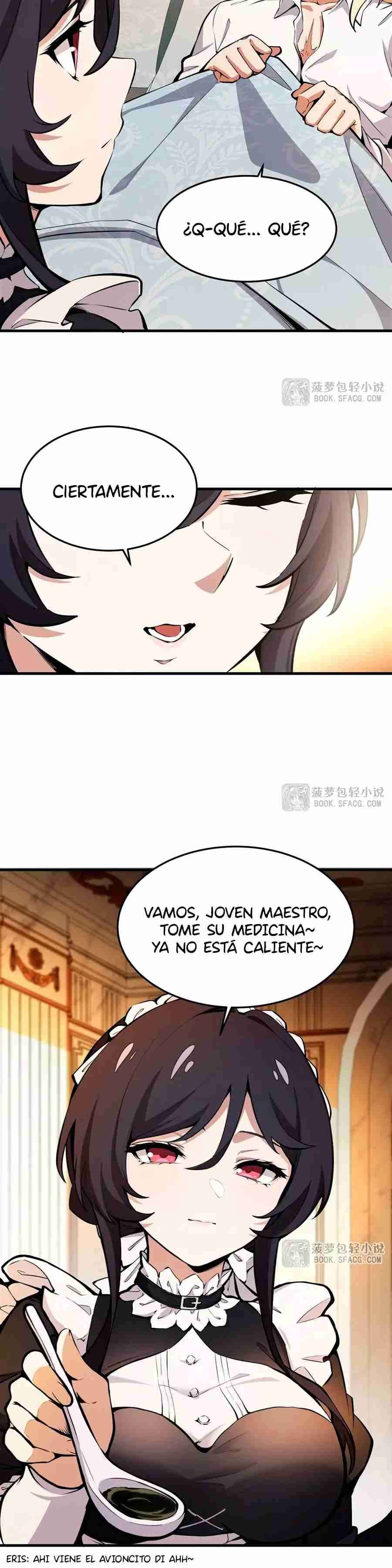 El villano rubio de la novela de la protagonista femenina quiere ser feliz Capitulo 11 página 19