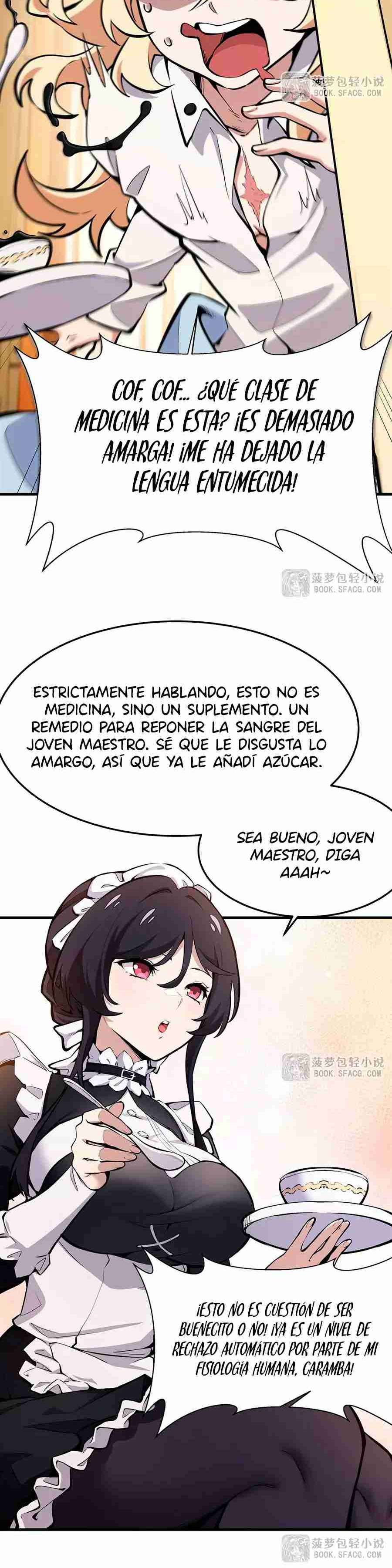 El villano rubio de la novela de la protagonista femenina quiere ser feliz Capitulo 11 página 21