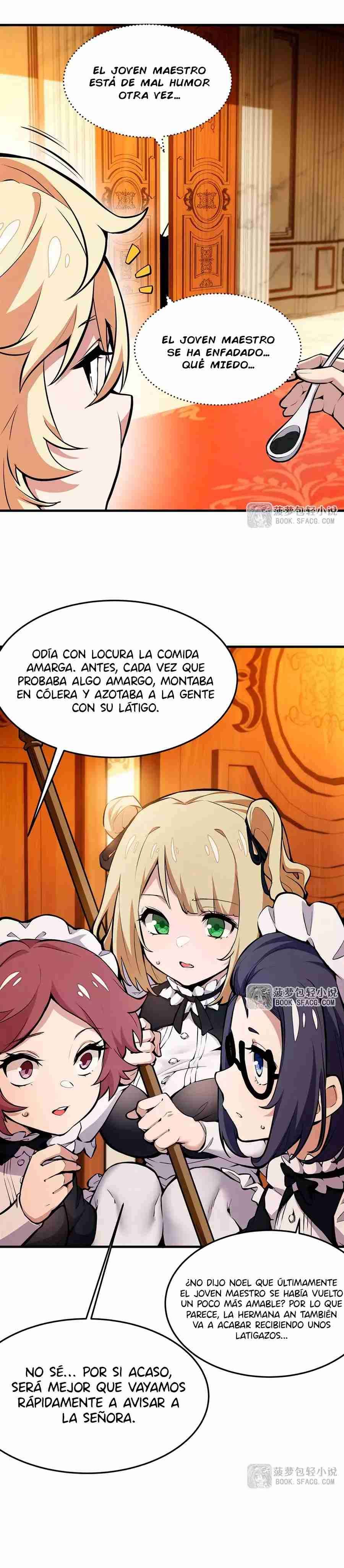 El villano rubio de la novela de la protagonista femenina quiere ser feliz Capitulo 11 página 22
