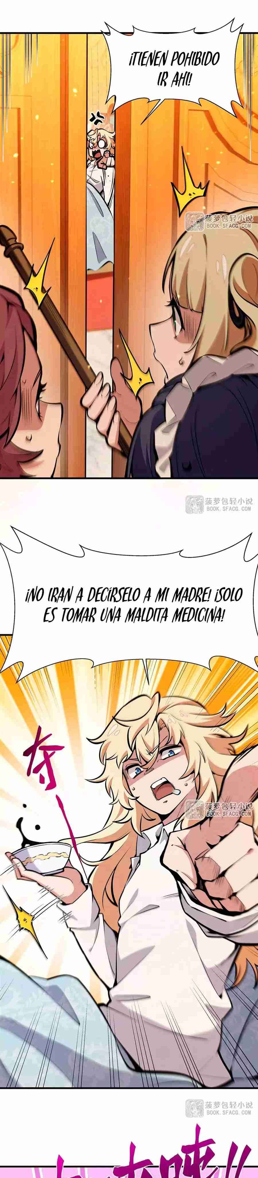 El villano rubio de la novela de la protagonista femenina quiere ser feliz Capitulo 11 página 23