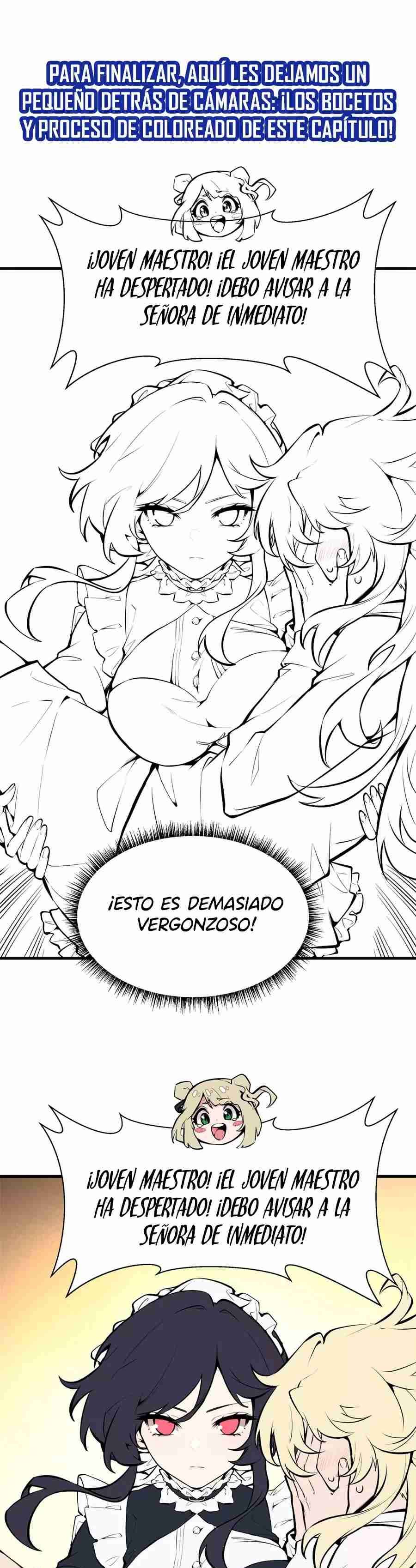 El villano rubio de la novela de la protagonista femenina quiere ser feliz Capitulo 11 página 27