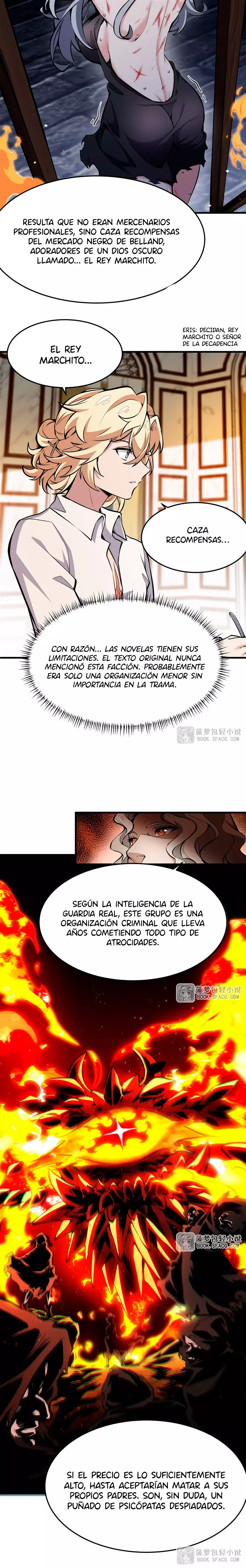 El villano rubio de la novela de la protagonista femenina quiere ser feliz Capitulo 12: Todo se descontroló página 11