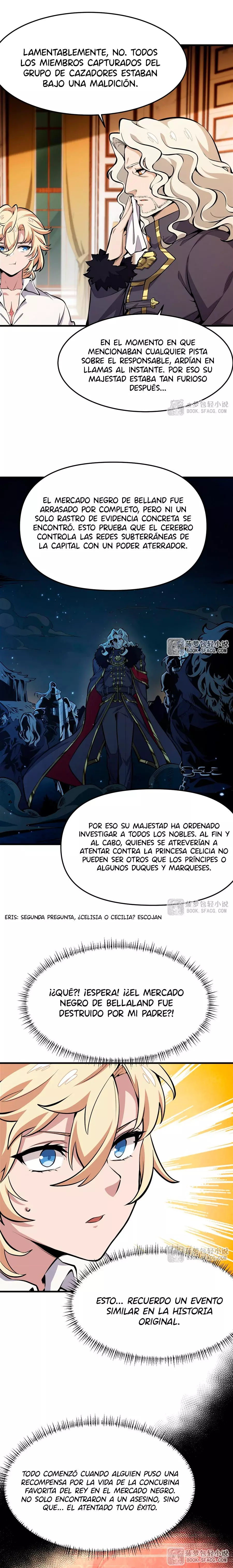 El villano rubio de la novela de la protagonista femenina quiere ser feliz Capitulo 12: Todo se descontroló página 13