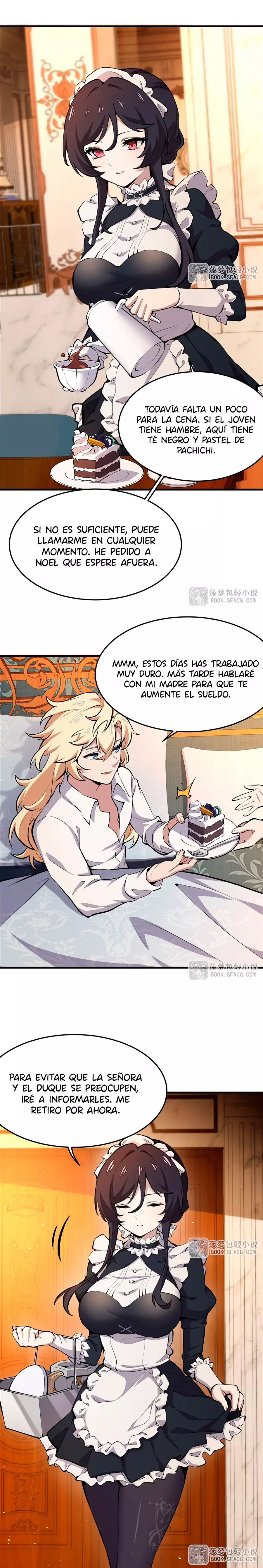 El villano rubio de la novela de la protagonista femenina quiere ser feliz Capitulo 12: Todo se descontroló página 2